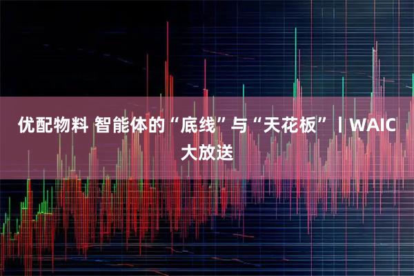 优配物料 智能体的“底线”与“天花板”丨WAIC大放送